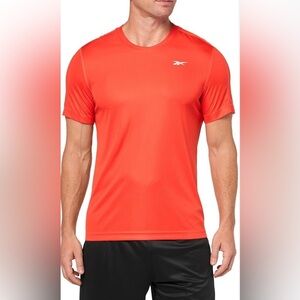 Reebok Men's Short Sleeve Crewneck Tech Tee Dynamic Red | Size-2XL New with tags